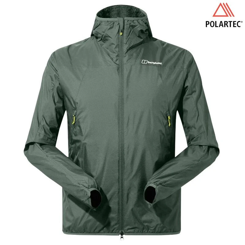 Berghaus Mens Alpha Resist Air Jacket Green Green Sportpursuit