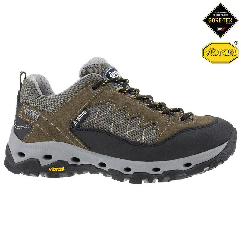 Bestard Mens Gravity Low GTX Shoes (Brown)