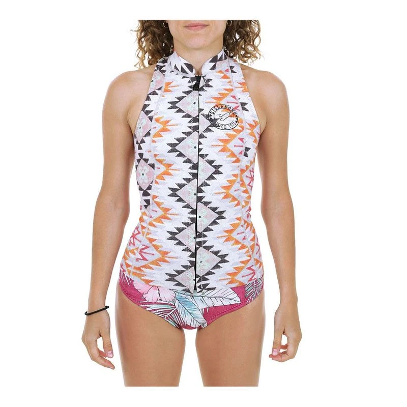Billabong Womens Surf Capsule Salty Dayz Vest 1mm Swimwear Multi S