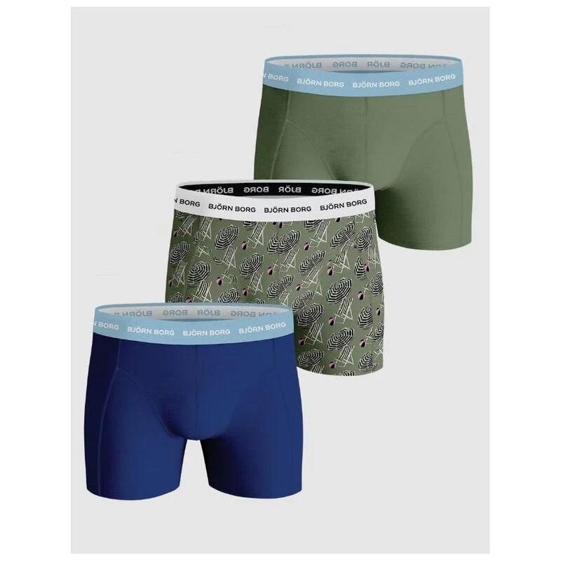 BjornBorg Mens Essential Underwear (Multi - 3 Pack) | Sportpursuit.com