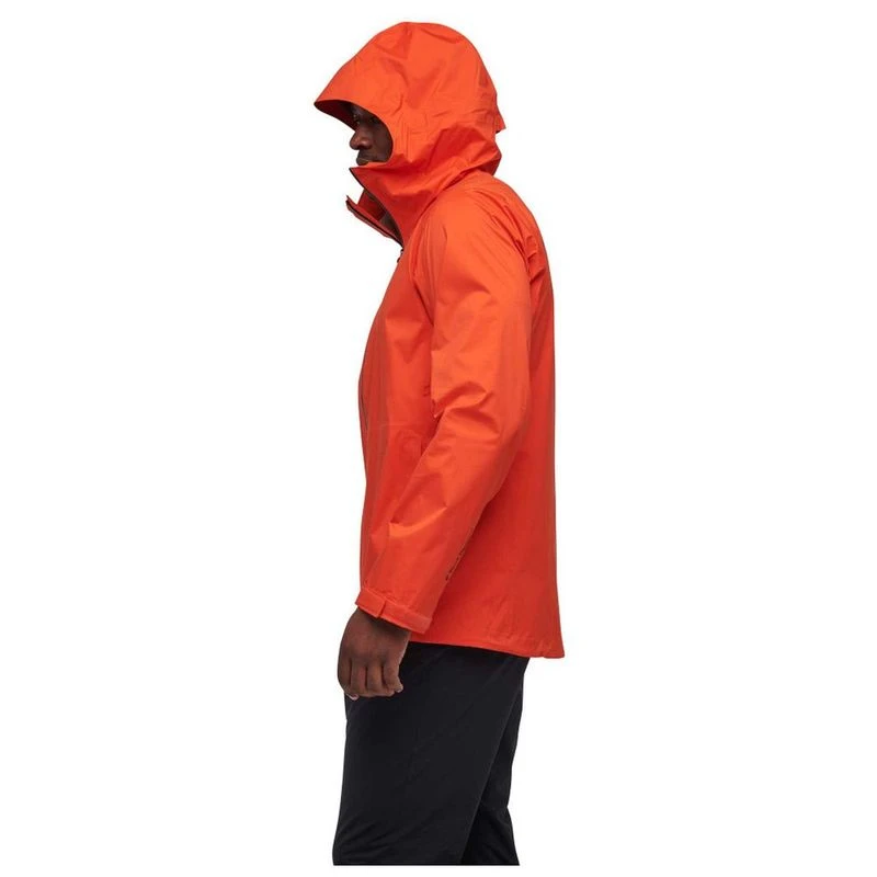 Black Diamond Mens Stormline Stretch Rain Shell Jacket Octane Spor