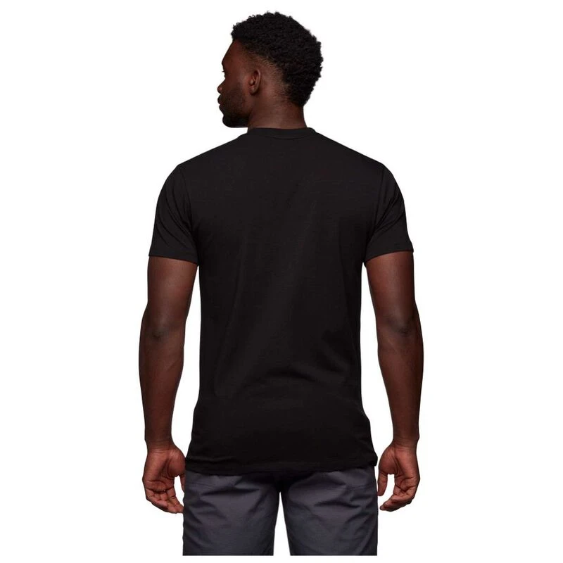 Black Diamond Mens Icon Full Moon Short Sleeve T-Shirt (Black) | Sport