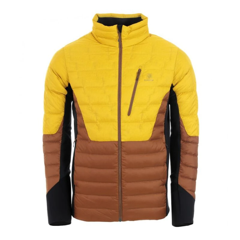 BlackYak Mens Light Down Insulation Jacket Yellow Sportpursuit