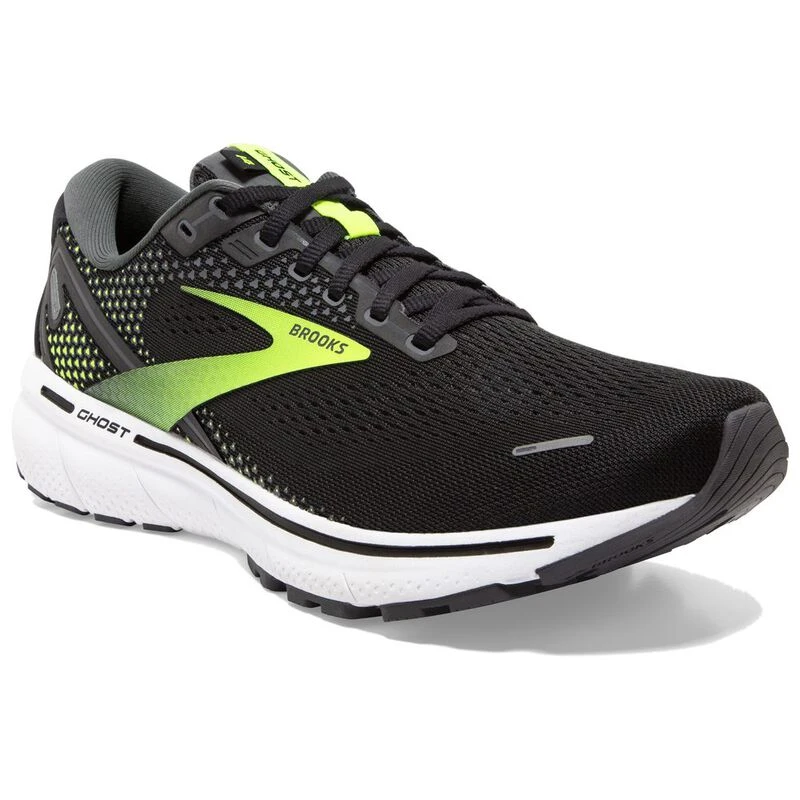 Brooks Mens Ghost 14 Shoes Black Pearl Nightlife Sportpursuit