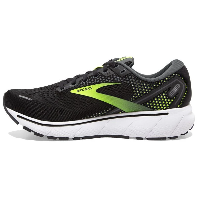 Brooks Mens Ghost 14 Shoes Black Pearl Nightlife Sportpursuit