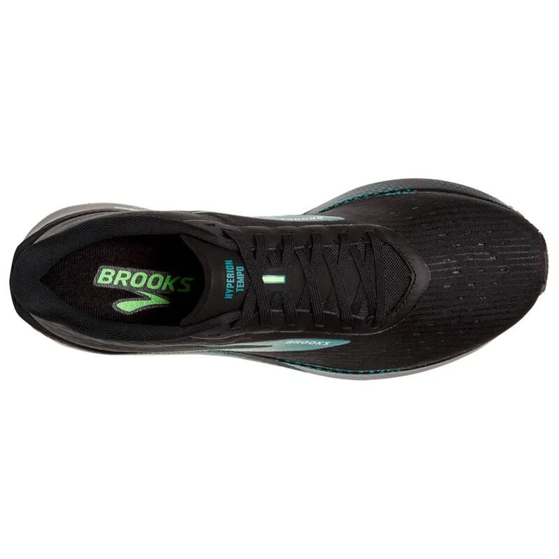 Brooks Mens Hyperion Tempo Running Shoes (Black/Kayaking/Green Gecko)