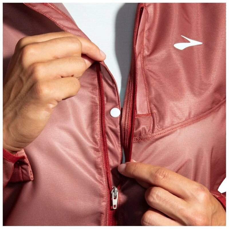 Brooks Womens All Altitude Jacket Copper Sportpursuit