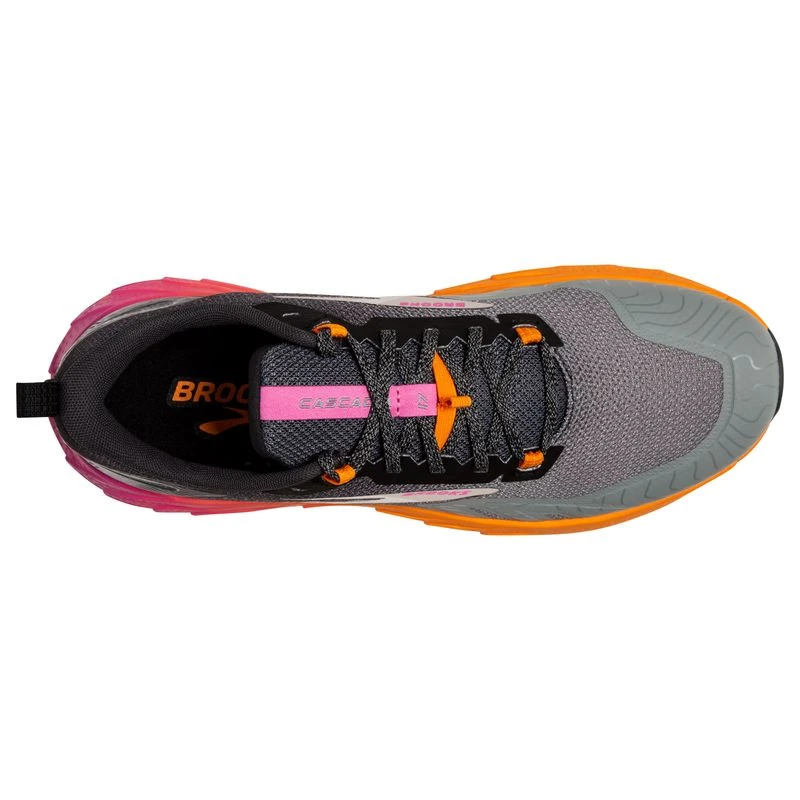 Brooks Mens Cascadia 17 Trail Running Shoes Pink Sportpursuit