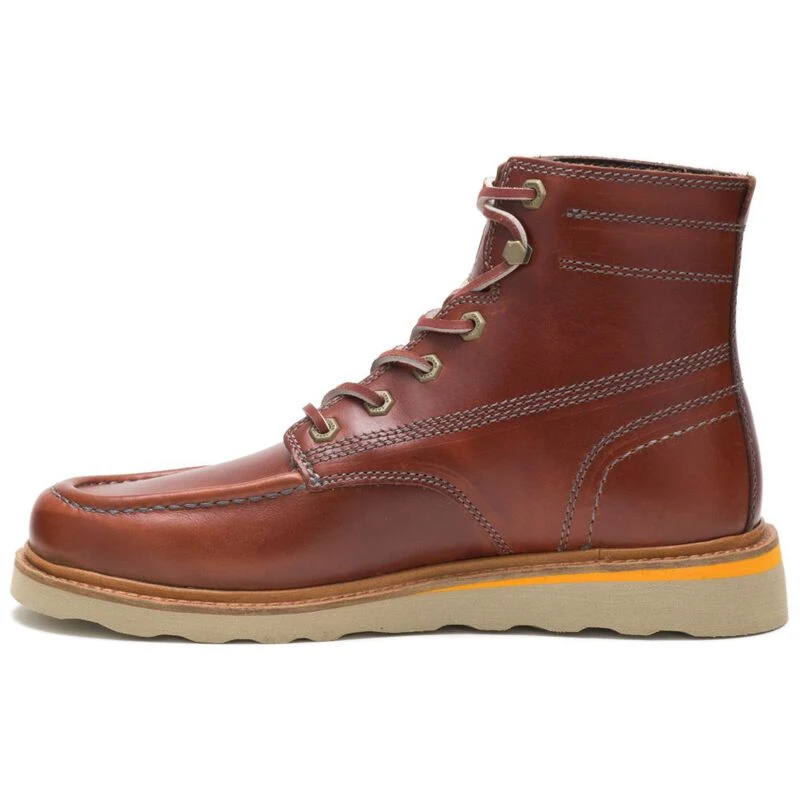 CAT Footwear Mens Jackson Moc Boots Sudan Brown Sportpursuit