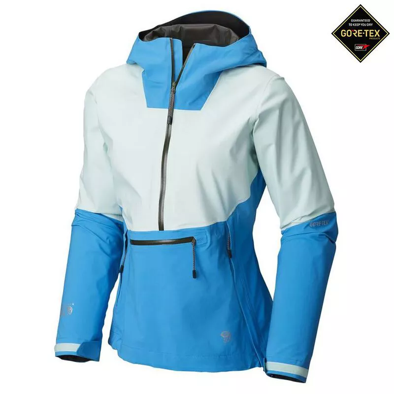 Mountain hardwear paclite stretch pullover rain jacket shop