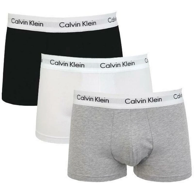 mengen Pence begrijpen Calvin Klein Mens Classic 3-Pack Boxers (Black/White/Grey) | Sportpurs