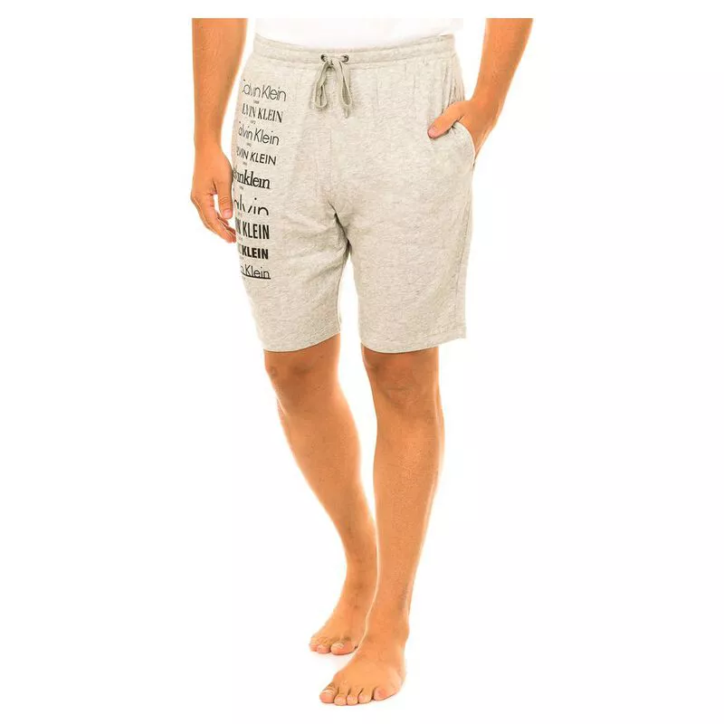 Calvin Klein Mens Pyjama Shorts Grey Sportpursuit