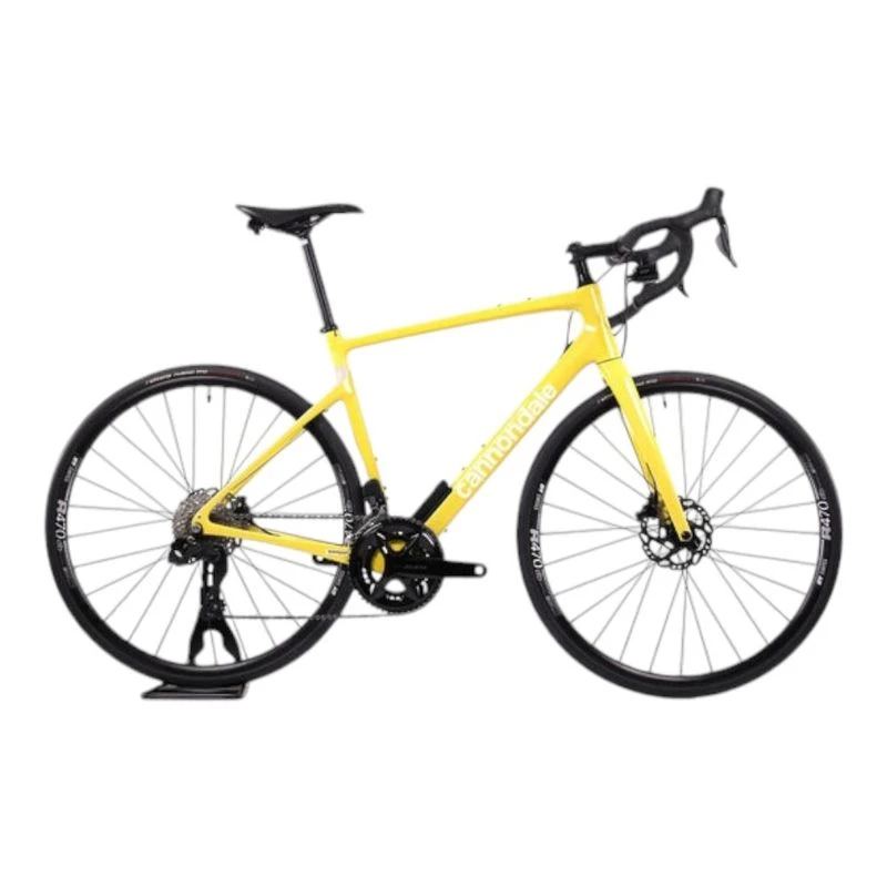 Cannondale Synapse 2022 105 Di2 12V Road Bike Yellow Sportpursuit