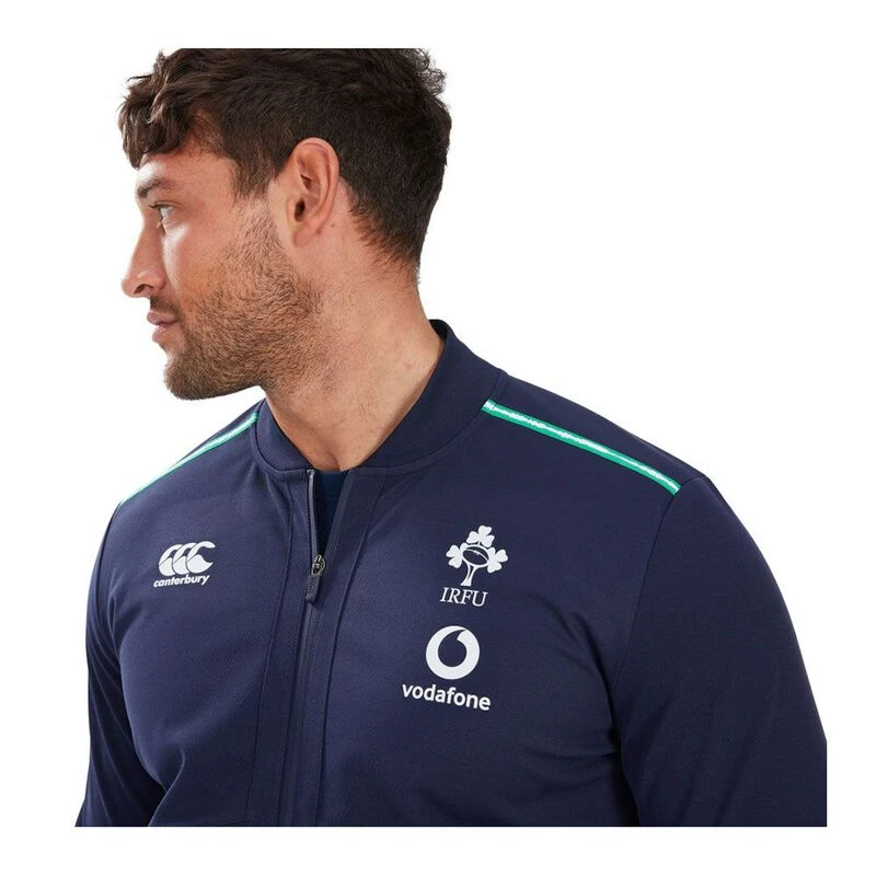 Canterbury Ireland Anthem Jacket Blue Sportpursuit