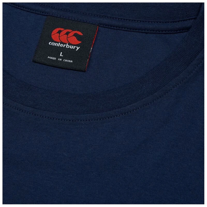 Canterbury Mens Small Logo T-Shirt (Navy) | Sportpursuit.com