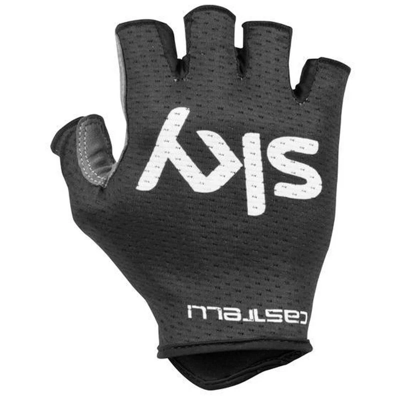 Castelli Mens Team Sky Track Gloves Black Sportpursuit