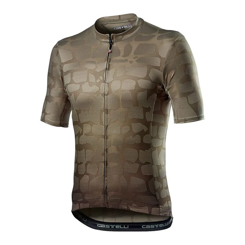 Castelli Mens Pave Jersey Green Sportpursuit