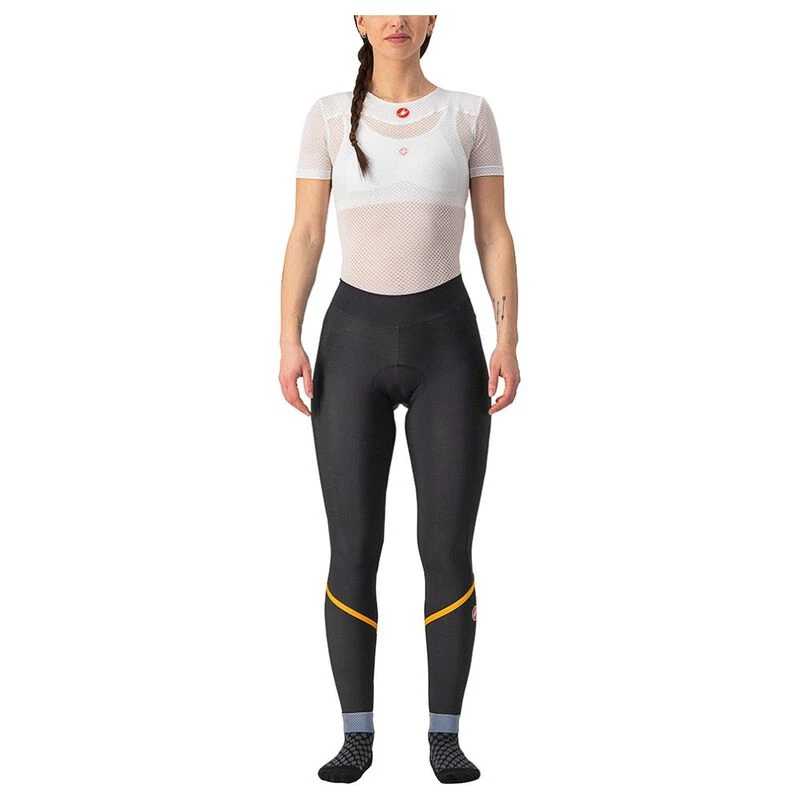 Castelli Velocissima Thermal Womens Long Cycling Tights - Black
