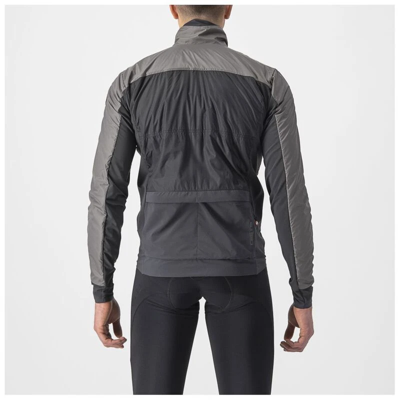 Castelli Mens Unlimited Jacket (Nickel Gray/Dark Gray) | Sportpursuit.