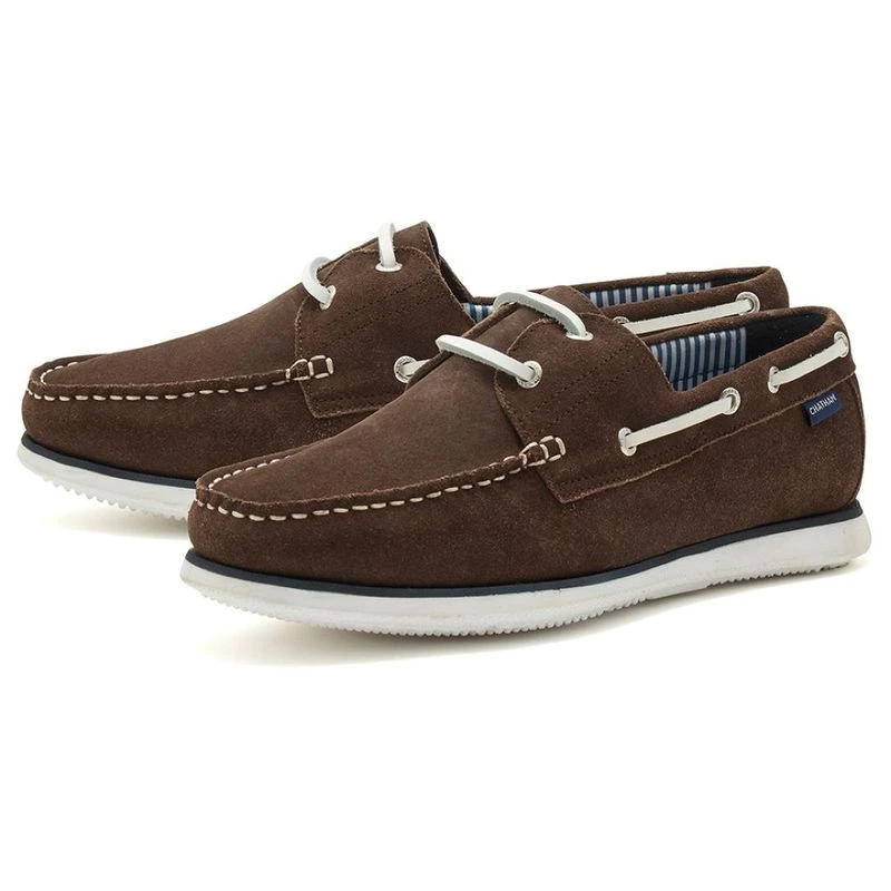 Chatham Mens Cairns Casual Shoes Dark Brown Sportpursuit
