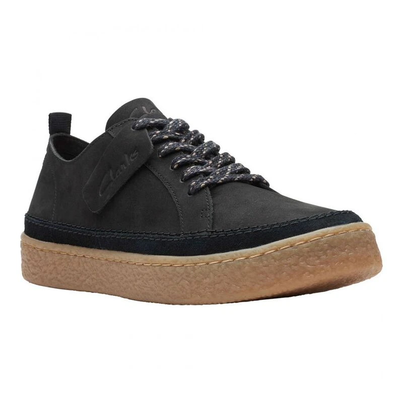 Clarks Womens Barleigh Lace Casual Shoes Black Sportpursuit