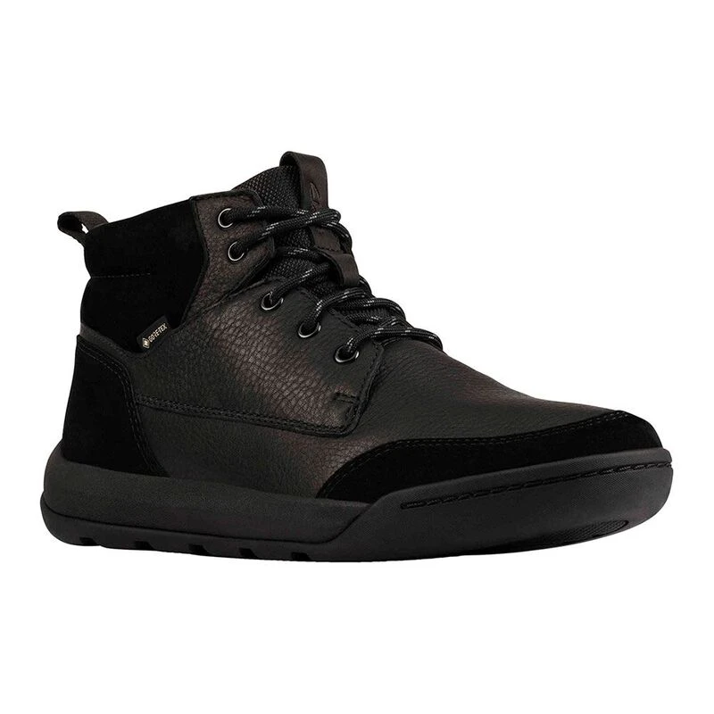 Clarks Mens Ashcombe HI GTX Casual Boots Black Sportpursuit