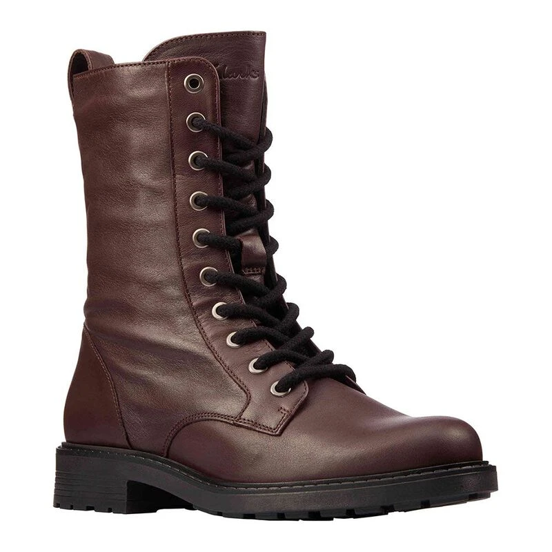 Clarks Womens Orinoco 2 Style Casual Boots Brown Sportpursuit