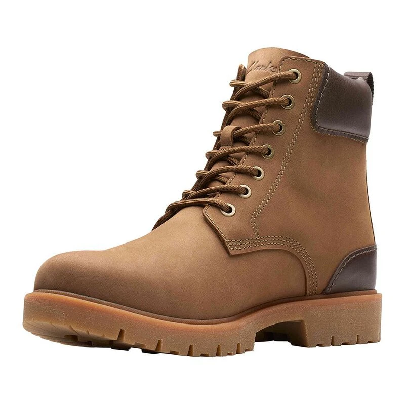 Clarks Mens Rossdale HI GTX Casual Boots Brown Sportpursuit