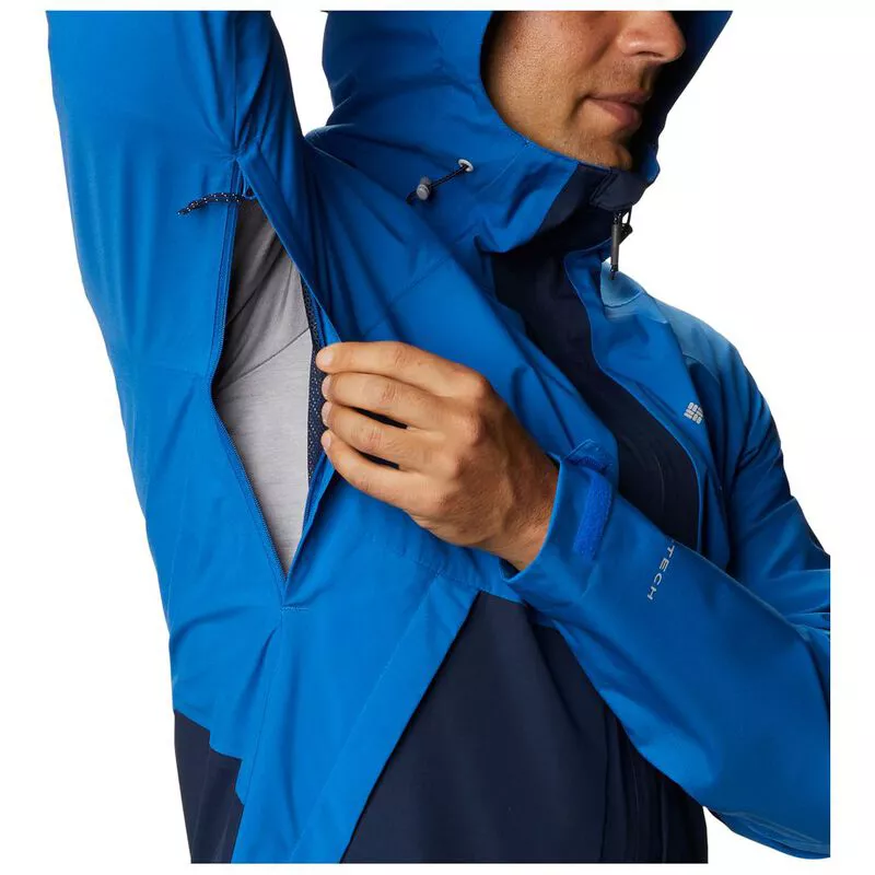 Columbia Mens Evolution Valley Jacket Bright Indigo Collegiate Navy