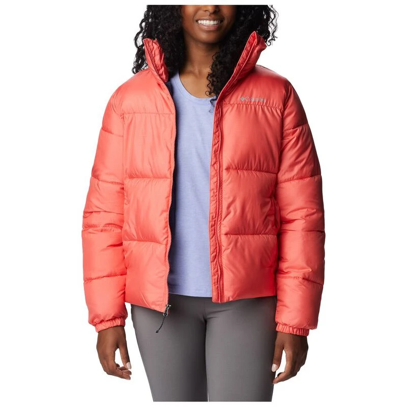 Columbia Womens Puffect Jacket Blush Pink Sportpursuit