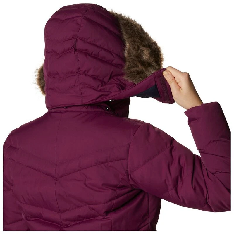Columbia della fall detachable sales faux fur trimmed hooded jacket
