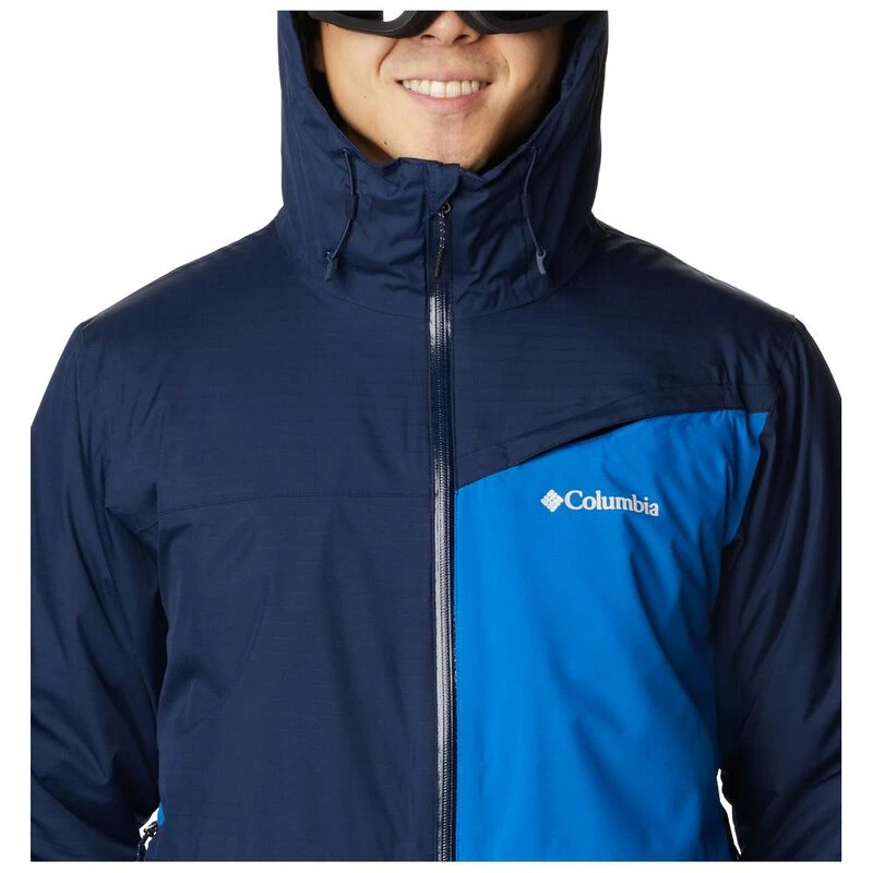 Columbia Mens Iceberg Point Jacket Bright Indigo Collegiate Navy S