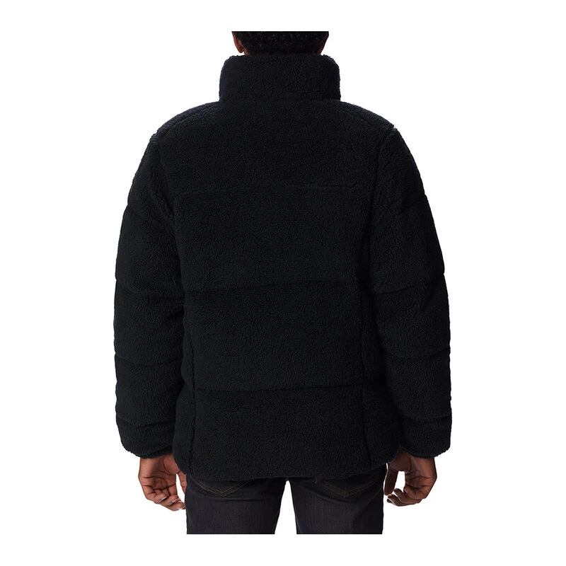 Columbia Mens Puffect Jacket Black Sportpursuit