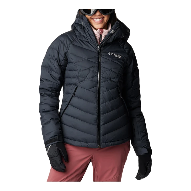 Womens - Mountain SD-Windcheater Jacket in Black/coral
