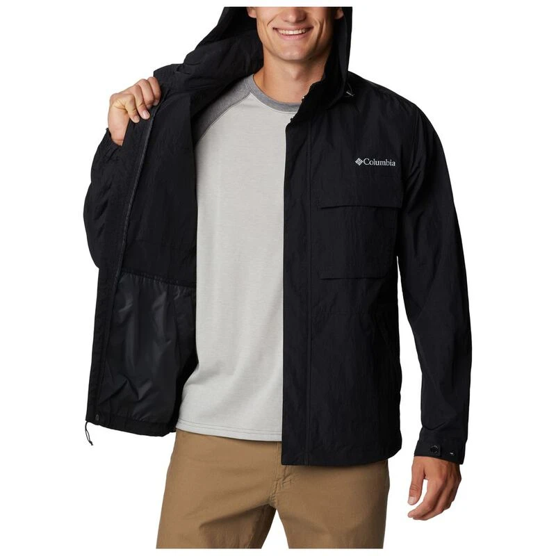 Columbia Mens Coho River Jacket Black Sportpursuit