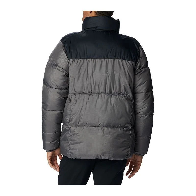 Columbia Mens Puffect II Jacket Grey Sportpursuit