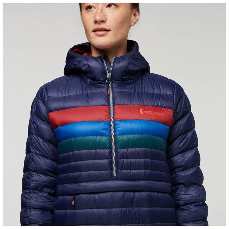 Half zip down jacket discount