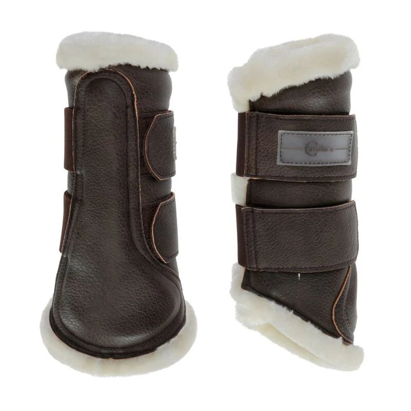 Brown brushing deals boots