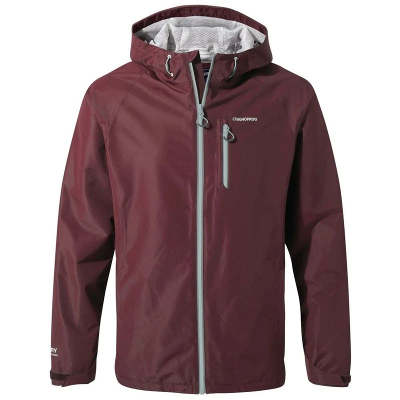 Craghoppers Womens Rosedale Jacket Dark Rioja Red Sportpursuit