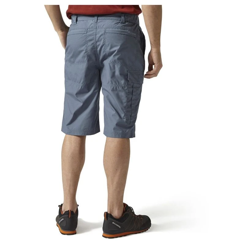 Craghoppers Mens Kiwi Long Shorts Ocean Blue Sportpursuit