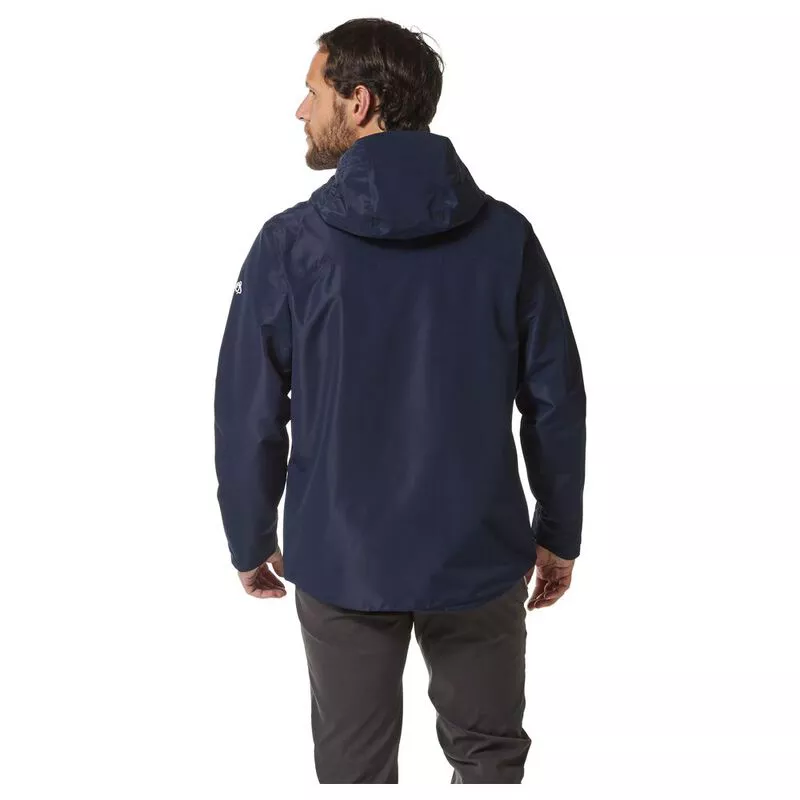 Craghoppers Mens Balla Waterproof Jacket Blue Navy Sportpursuit