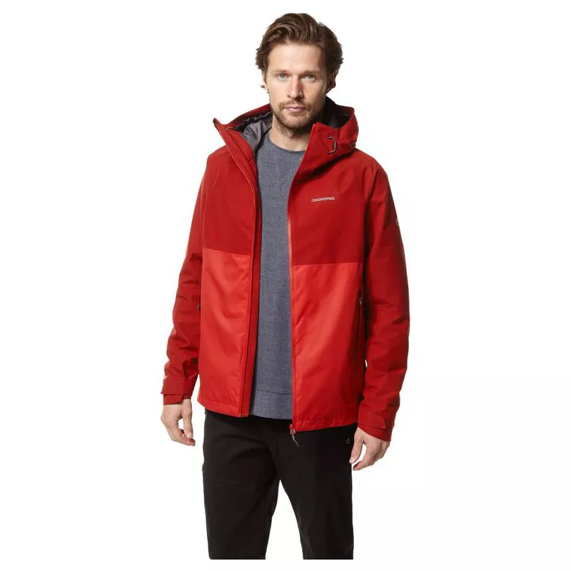 Craghoppers Mens Caleb GTX Jacket Firth Red Sportpursuit