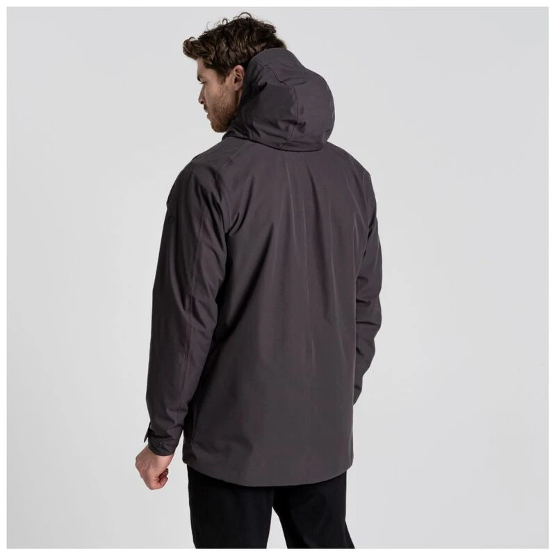 Craghoppers Mens Lorton 3in1 Jacket Coast Grey Potters Clay Sportp