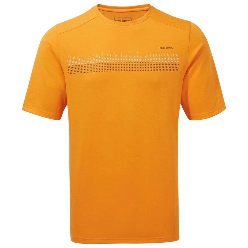Craghoppers Mens Dynamic T-Shirt (Magma Orange) | Sportpursuit.com
