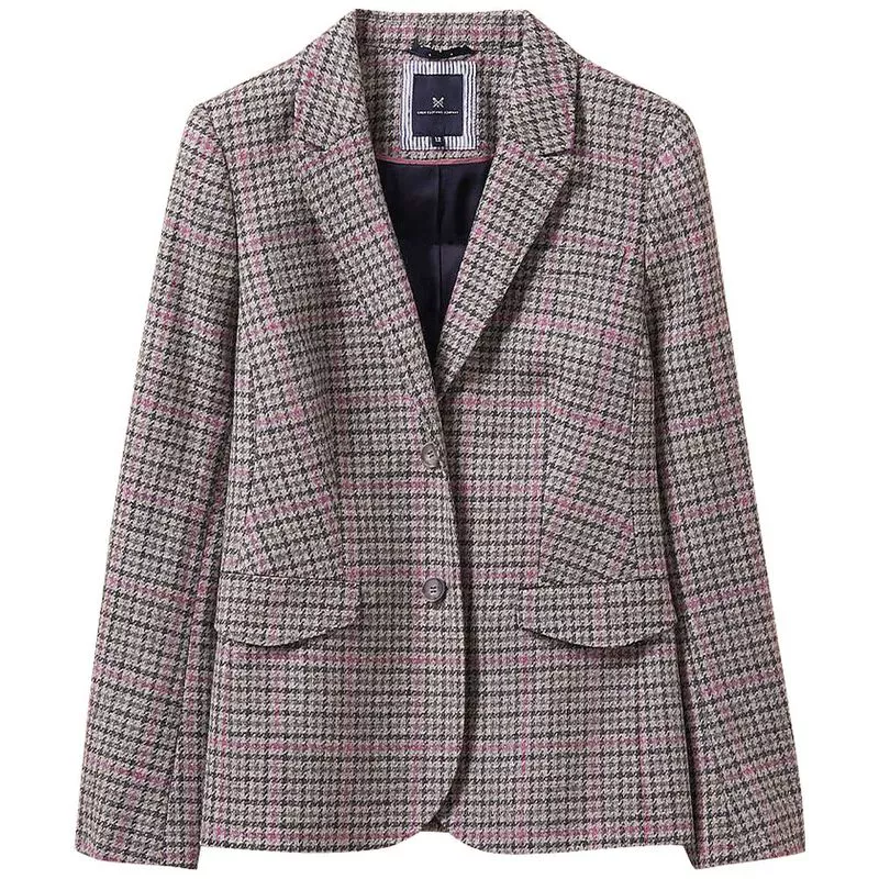 Grey and pink blazer clearance