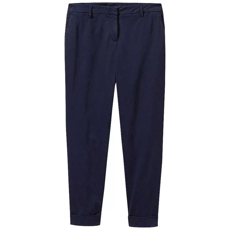 Crew Clothing Chino Trousers in Navy   Lakeland Leather
