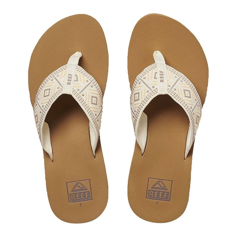 Reef woven flip flops online