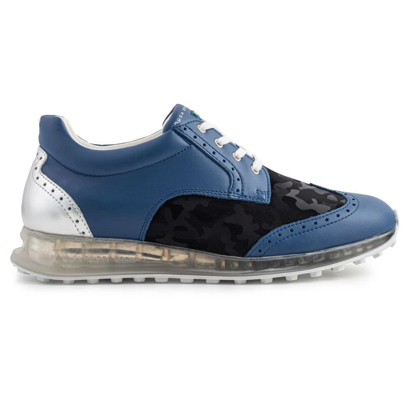 DucaDelCosma Womens Bellezza Golf Shoes Kobalt Navy Camo Silver Sp