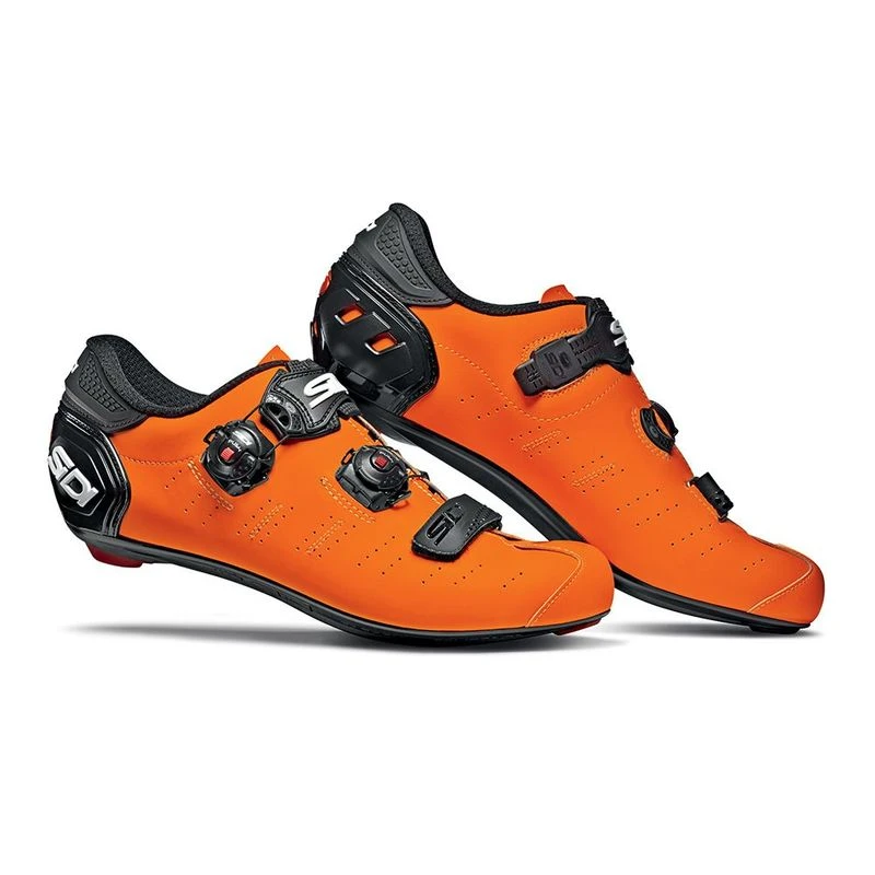 SIDI Mens Ergo 5 Cycling Shoes Orange Sportpursuit