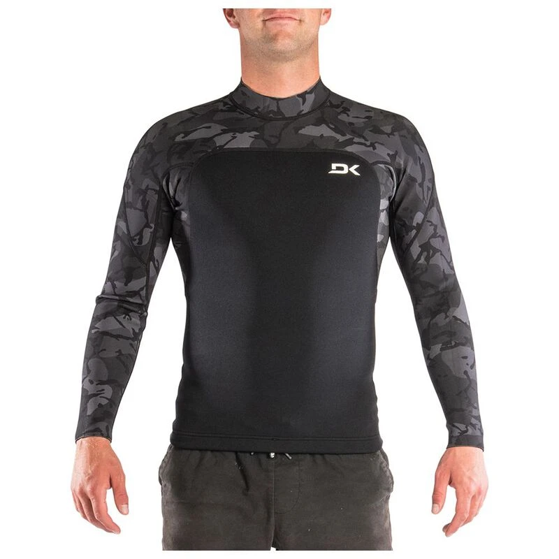 Dakine Mens Quantum F L 2 1mm Wetsuit Black Camo White Sportpursui